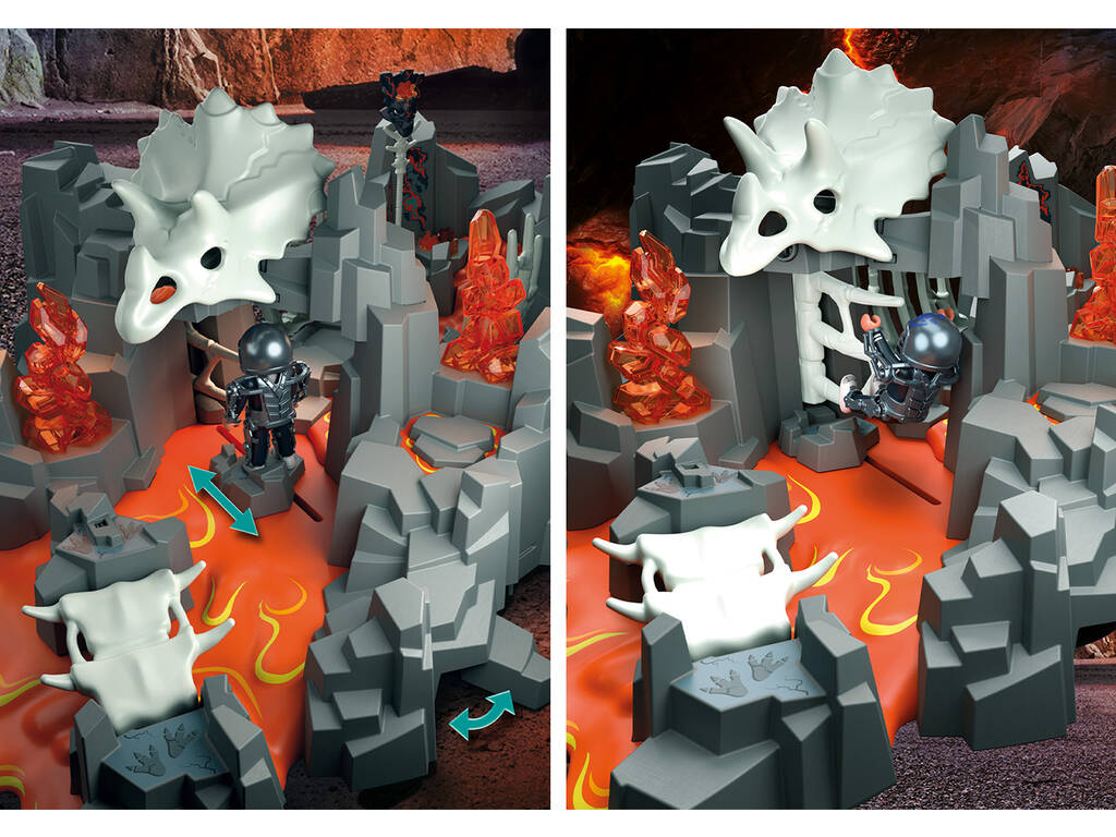Playmobil Dino Rise Guardian Fontaine de lave 70926