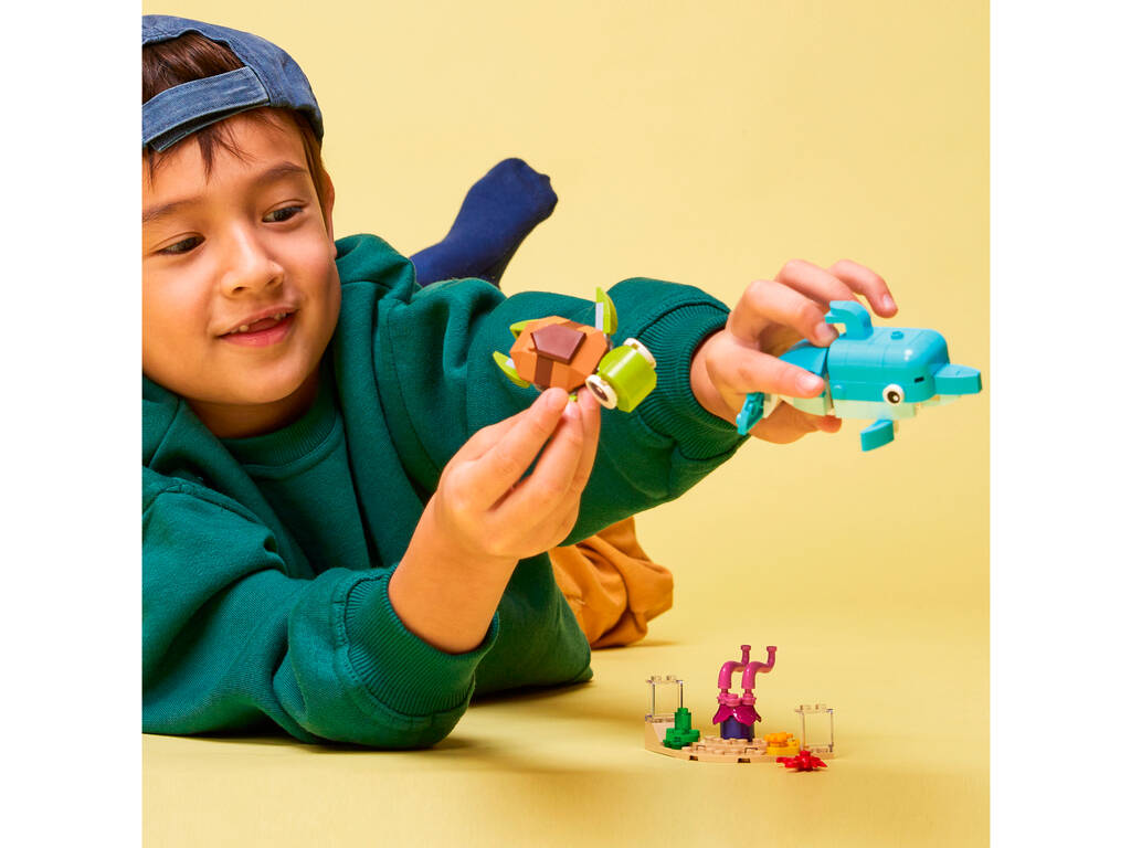 Lego Creator Golfinho e Tartaruga 31128