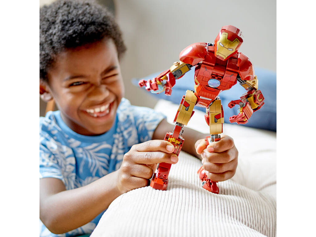 Lego Marvel Figura Iron Man 76206