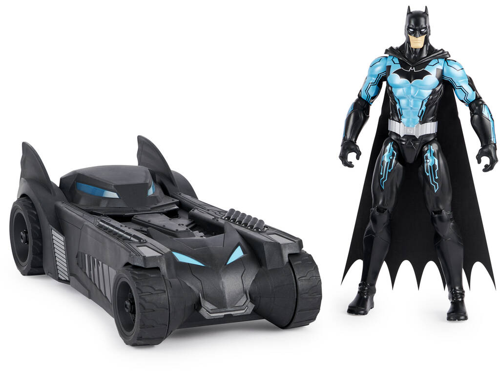 Batman Set Batmobile con figura da 30 cm. Spin Master 6058417