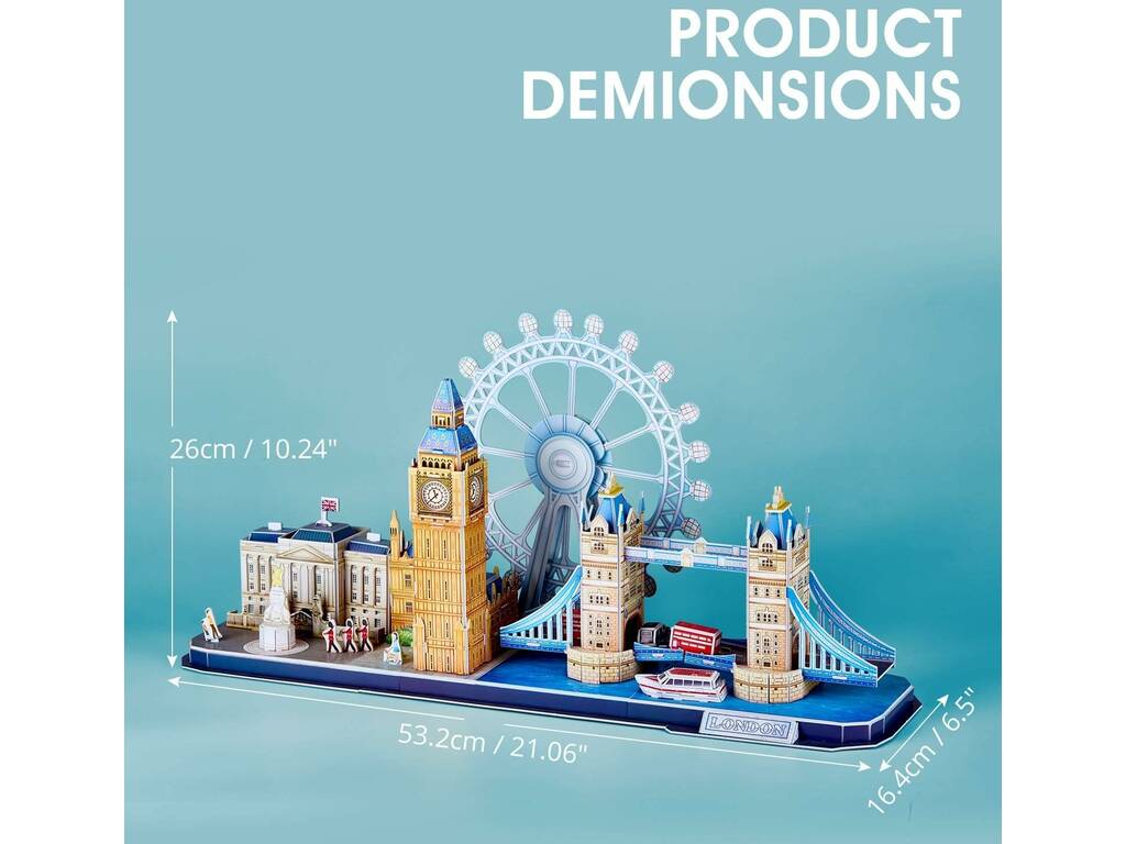 Puzzle 3D City Line Londres