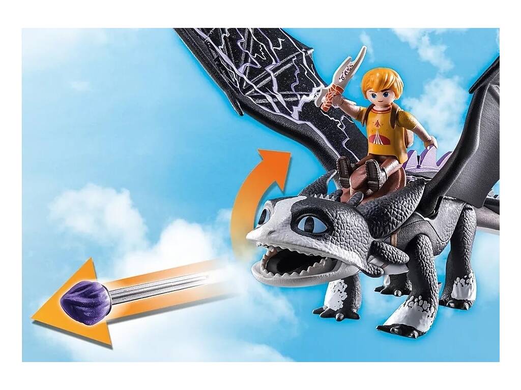 Playmobil Dragons Nine Realms Thunder and Tom Set 71081
