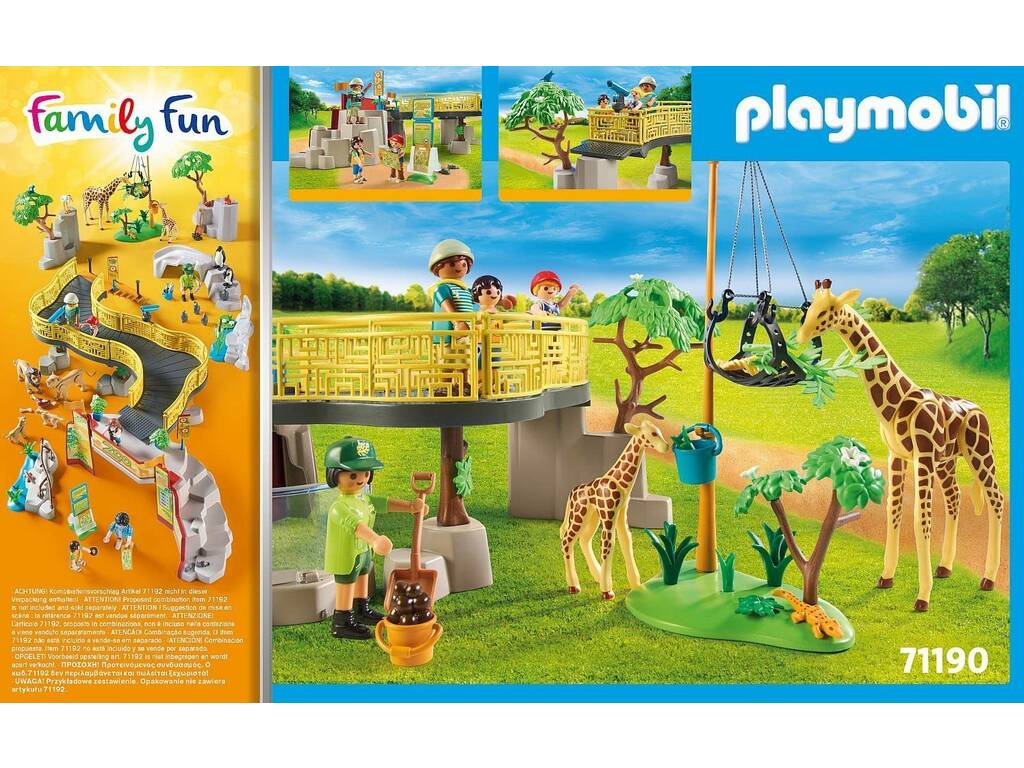 Playmobil Zoo de Aventura 71190