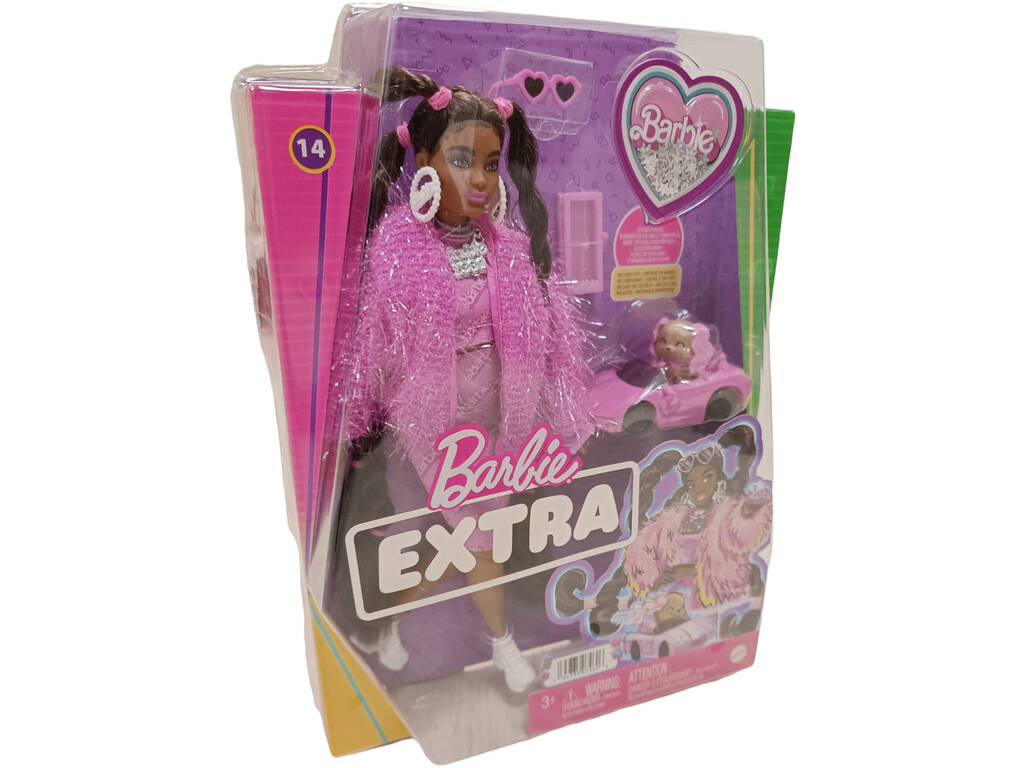 Barbie Extra Traje Logo Barbie Anos 80 Mattel HHN06