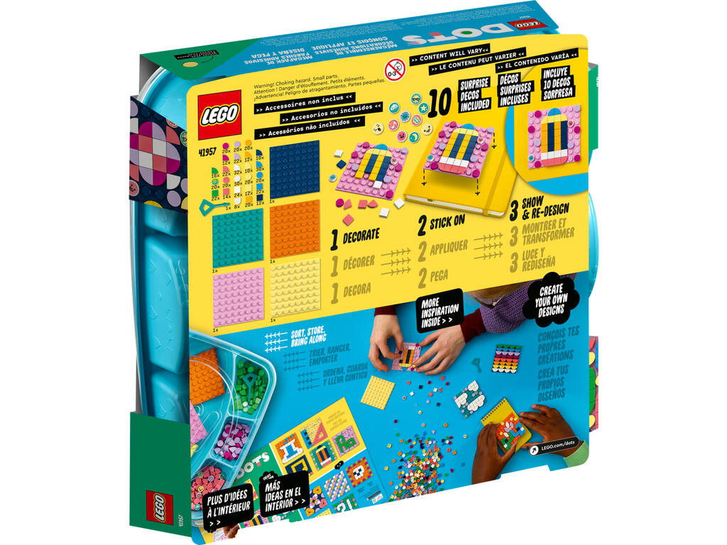 Lego Dots Megapack di toppe adesive 41957