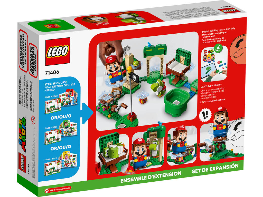 Lego Super Mario Expansion Set : Yoshi's Gift House 71406