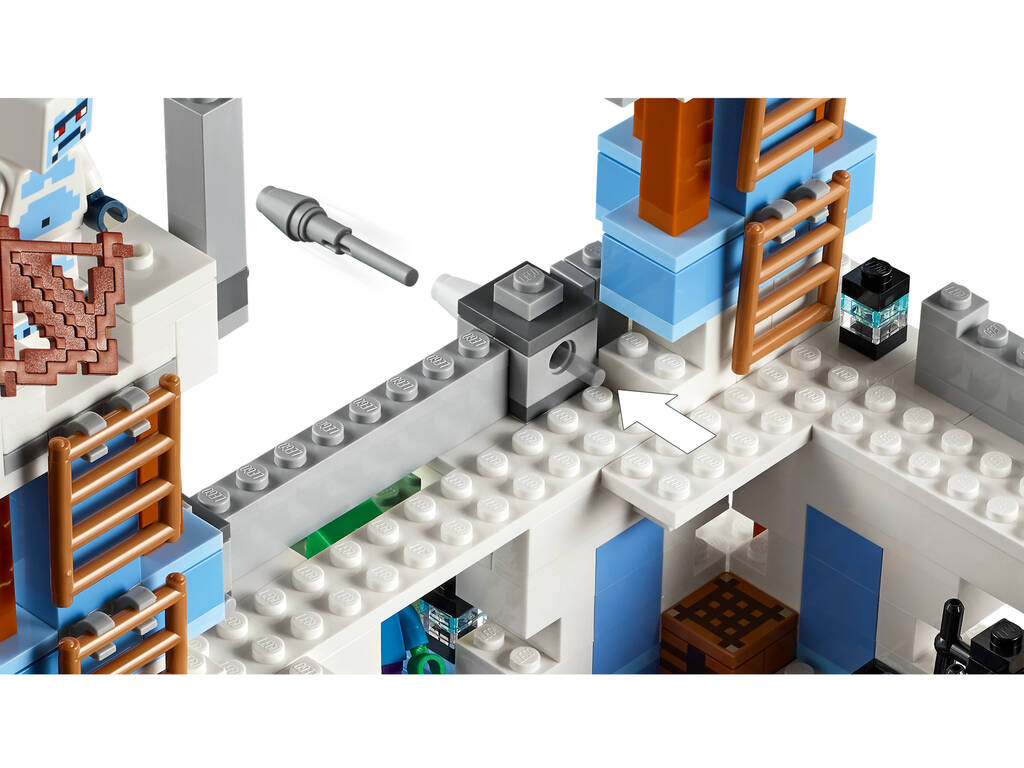 Lego Minecraft Il castello di ghiaccio 21186