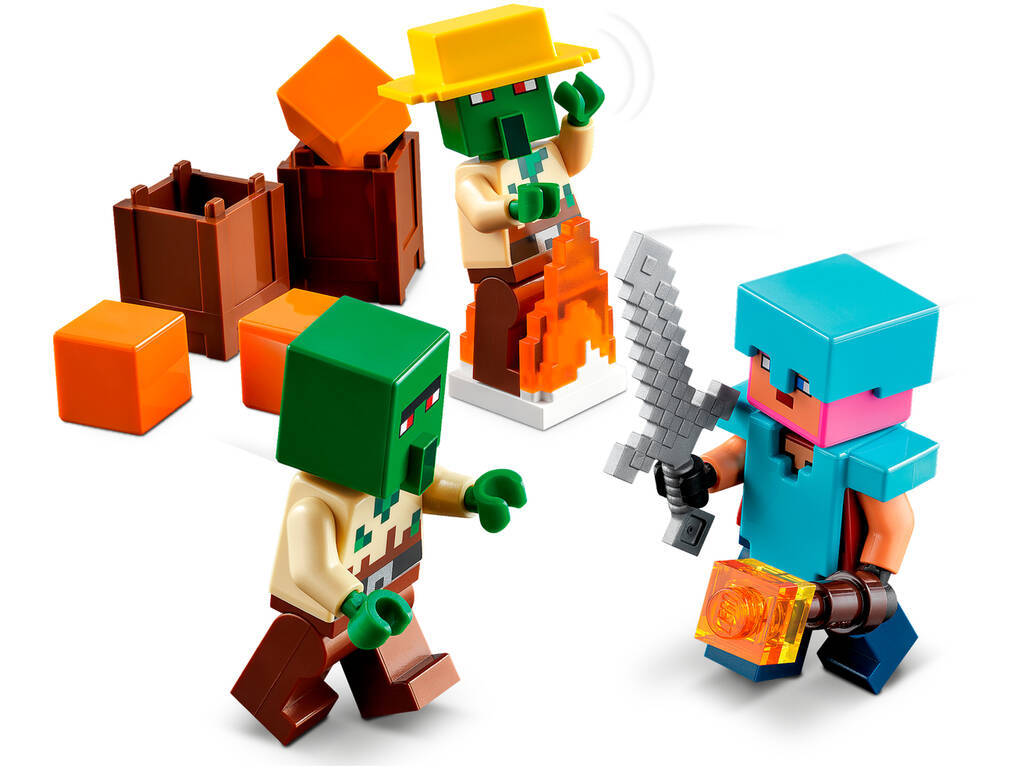 Lego Minecraft Le Village Abandonné 21190