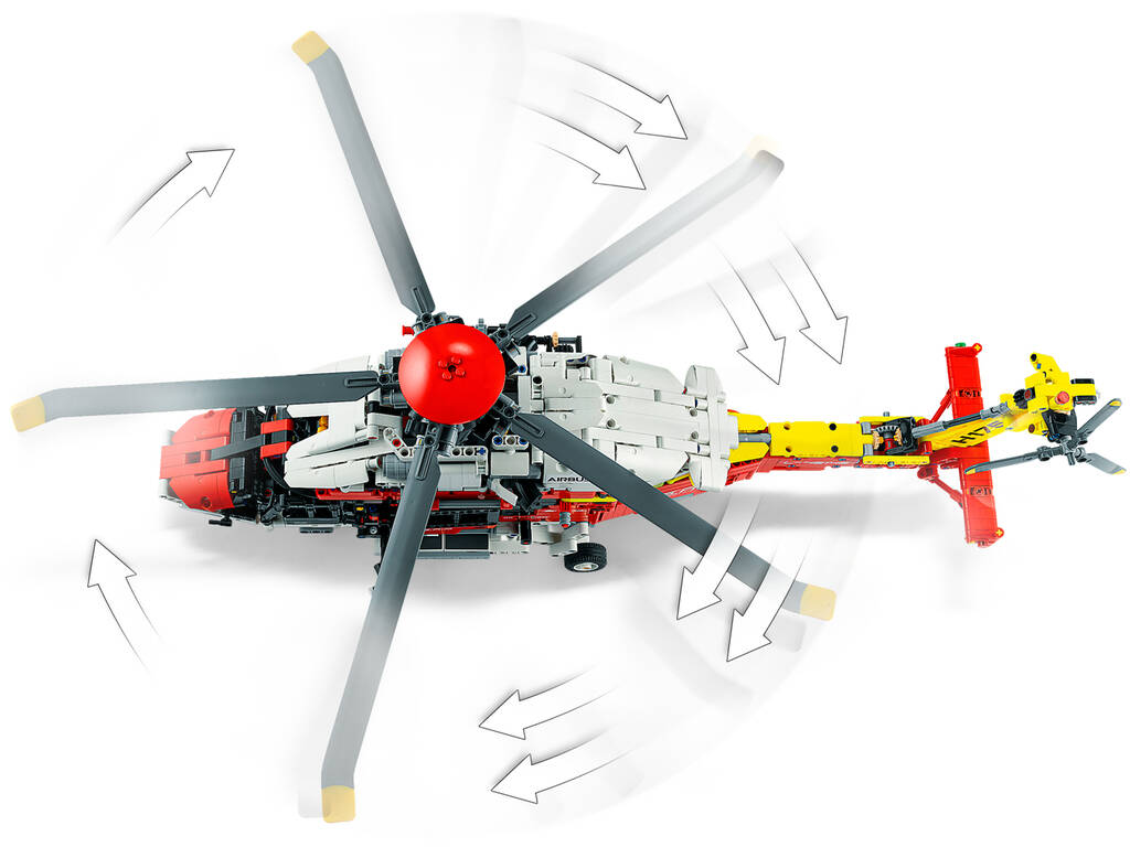 Lego Technic Helicóptero de Rescate Airbus H175 42145