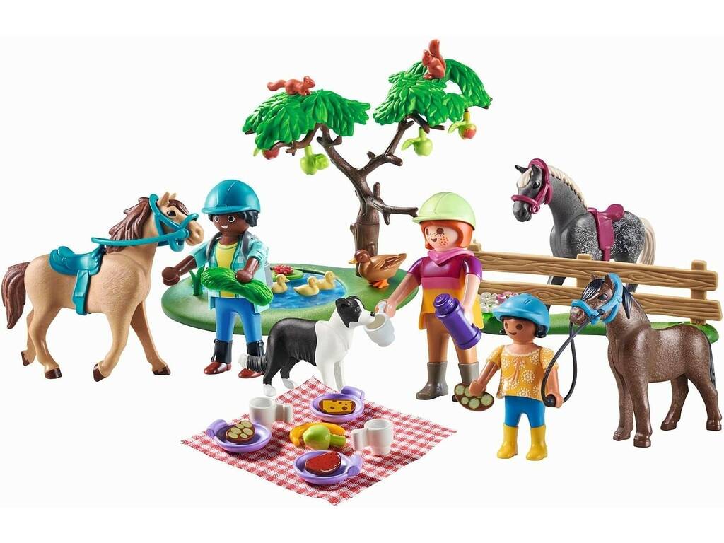 Playmobil Country Escursione con picnic a cavallo 71239