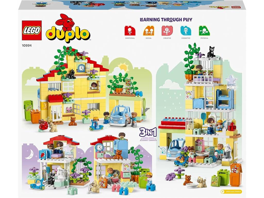 Lego Duplo Casa Familiar 3 em 1 10994