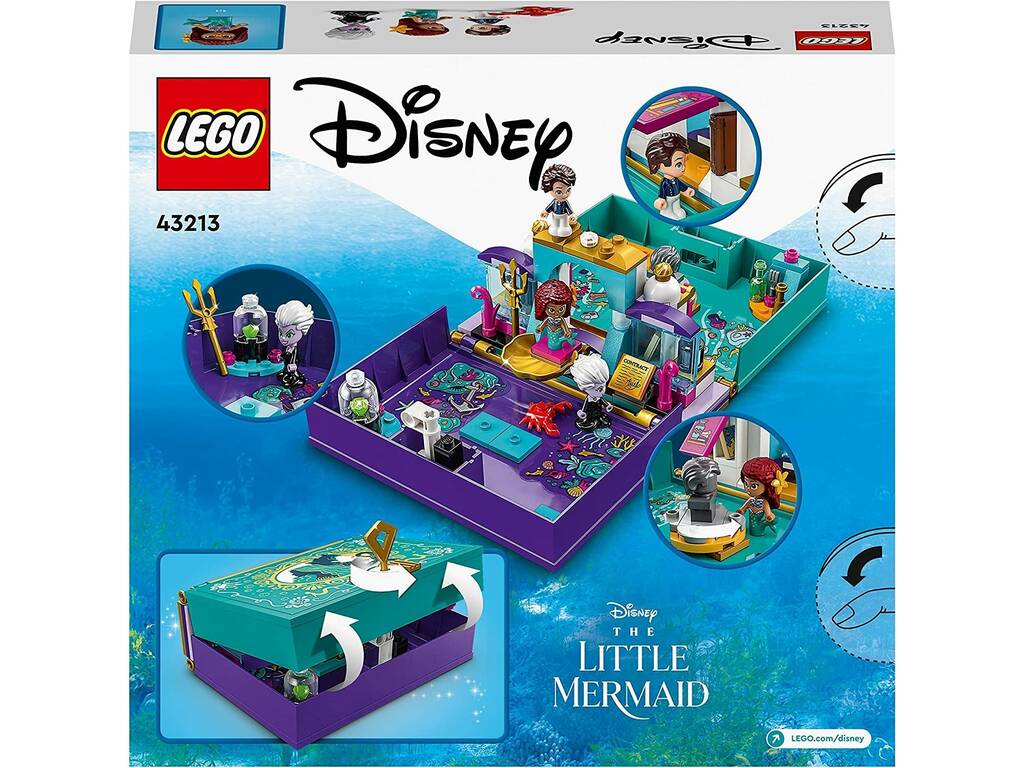 Lego Disney Livro de Conto: A Pequena Sereia 43213