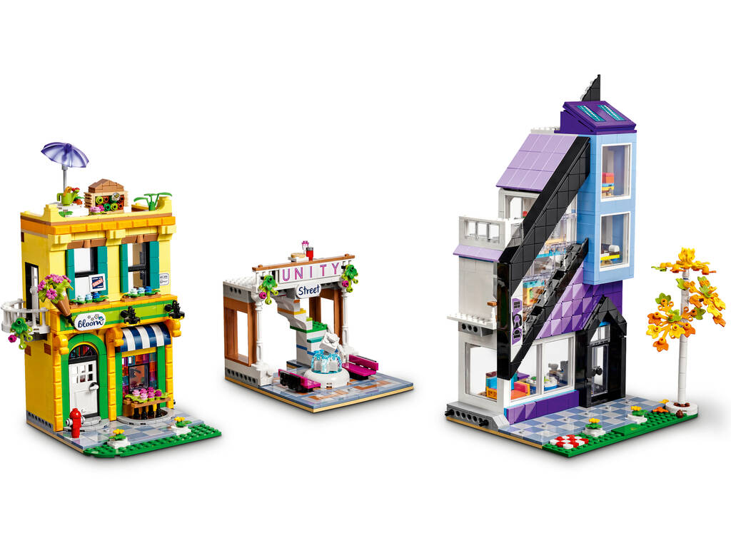 Lego Friends Floristería y Tienda de Diseño del Centro 41732