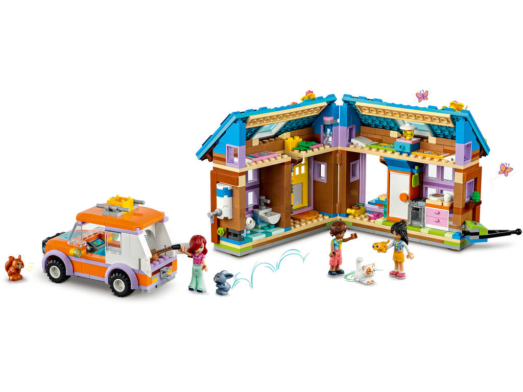 Lego Friends Casetta su ruote Lego 41735