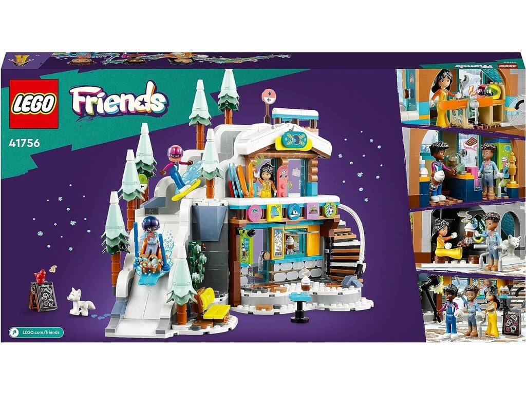 Lego Friends Pista de Esquí e Cafetaria 41760