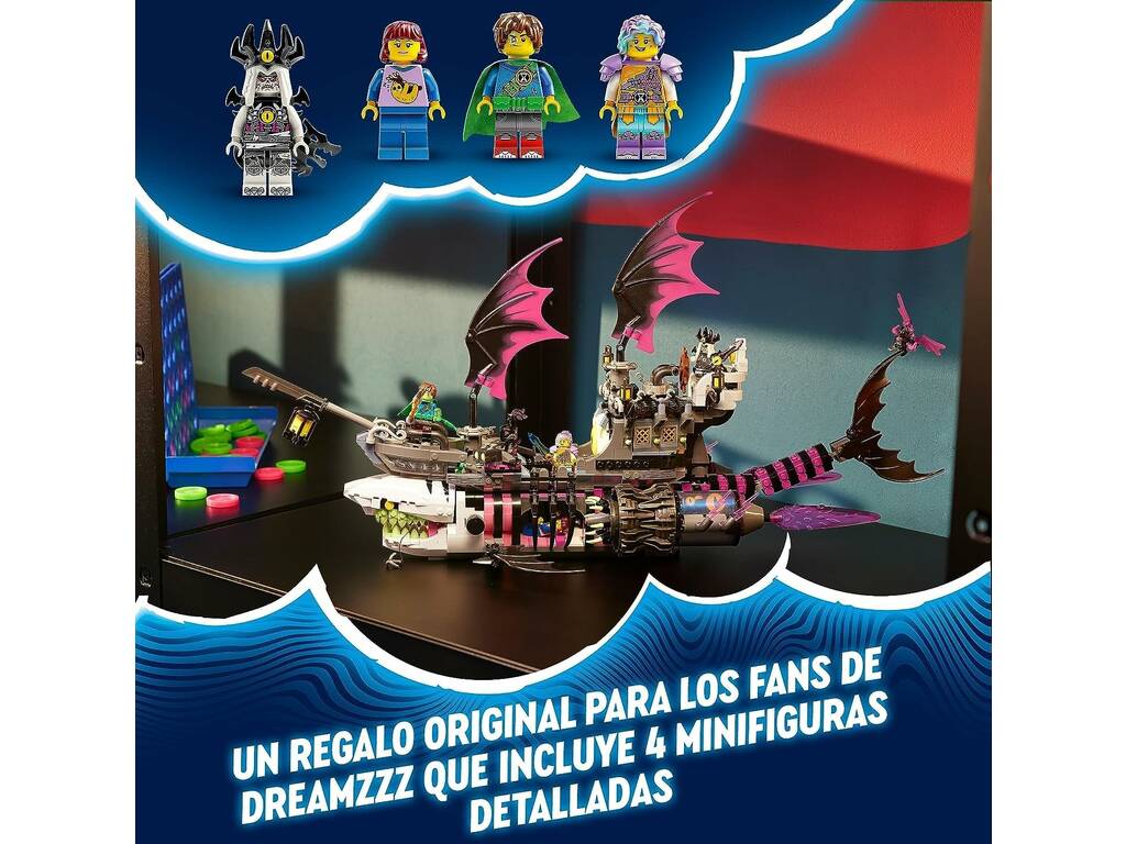 Lego Dreamzzz Barco O Tubarão dos Pesadelos 71469