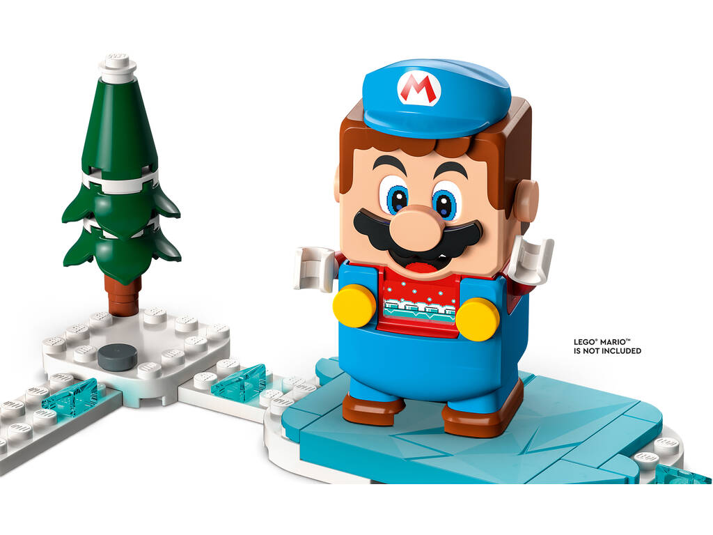 Lego Super Mario Pack Iniziale: Costume da Mario per il Ghiaccio e il Mondo Ghiacciato 71415