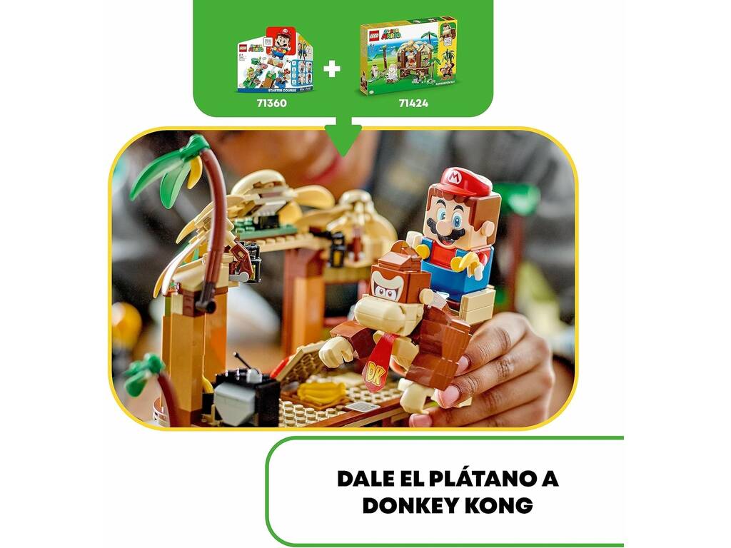 Lego Super Mario Set de Expansão: Casa da árvore de Donkey Kong 71424
