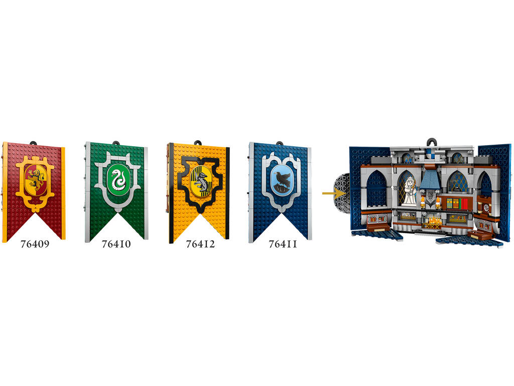 Lego Harry Potter Standard della Casa di Ravenclaw 76411