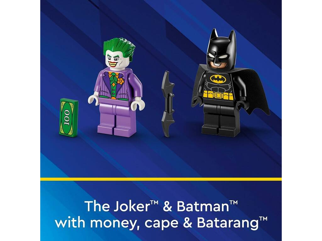 Lego DC Batman Perseguição no Batmóvel Batman contra O Joker 76264