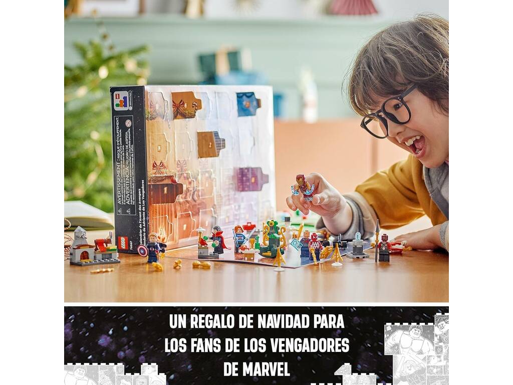 Lego Marvel Calendario dell'Avvento 76267
