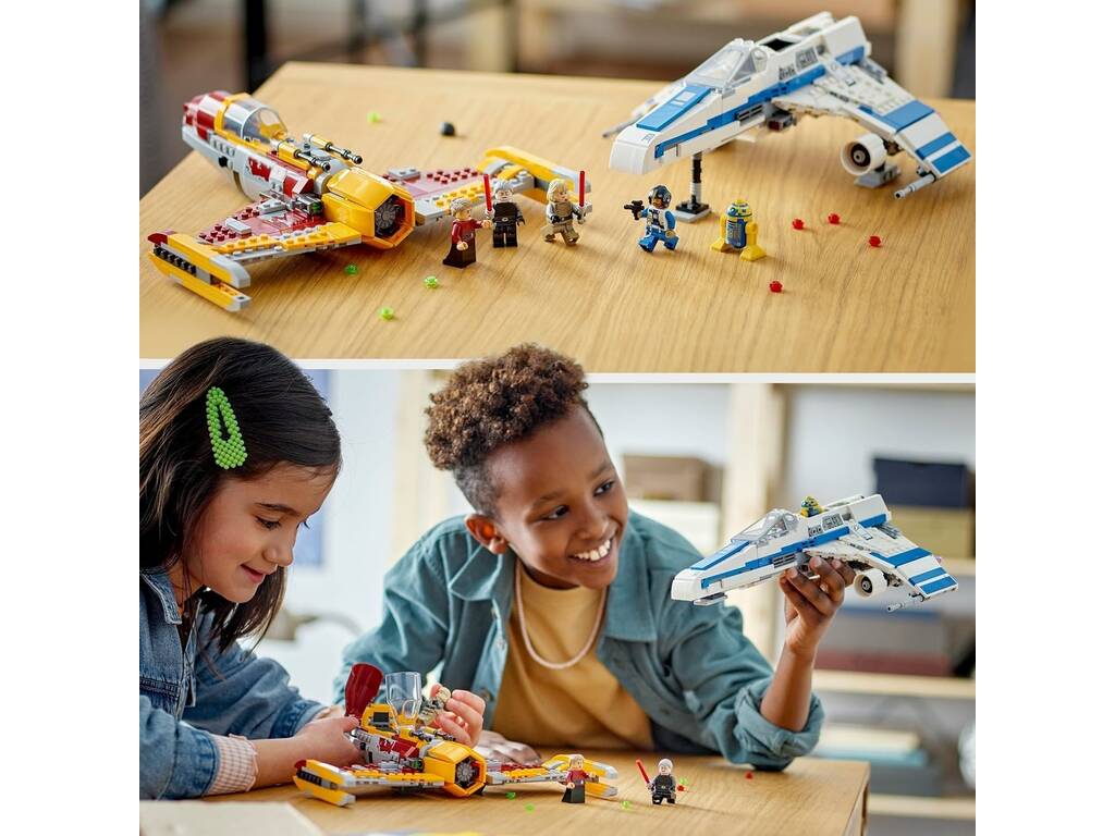Lego Star Wars New Republic E-Wing vs. Shin Hati Starfighter 75364