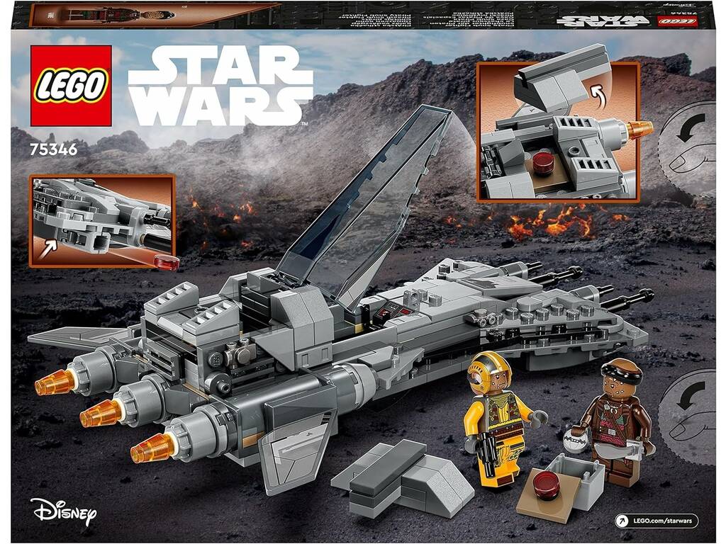 Lego Star Wars Caccia Snub Pirata 75346