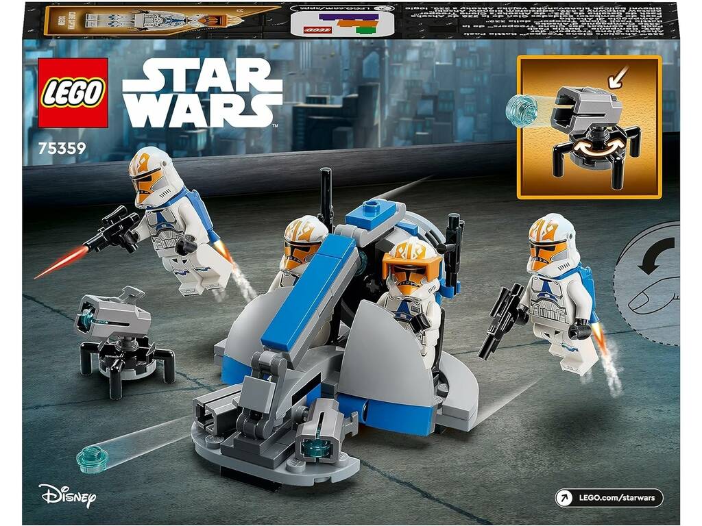 Lego Star Wars Clone Troopers de la 332ème Ahsoka 75359