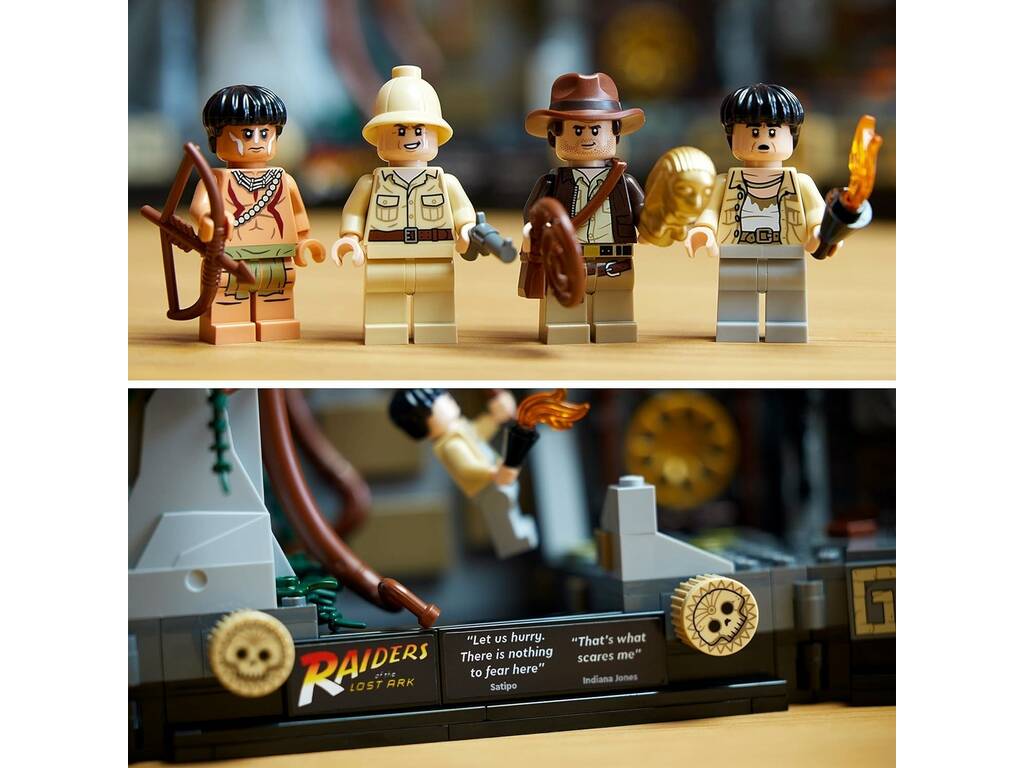 Lego Indiana Jones Templo del Ídolo Dorado 77015