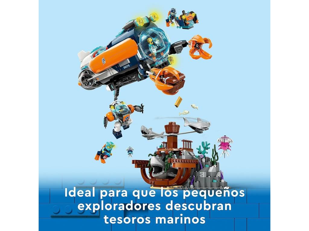 Lego City Sous-marin des profondeurs 60379