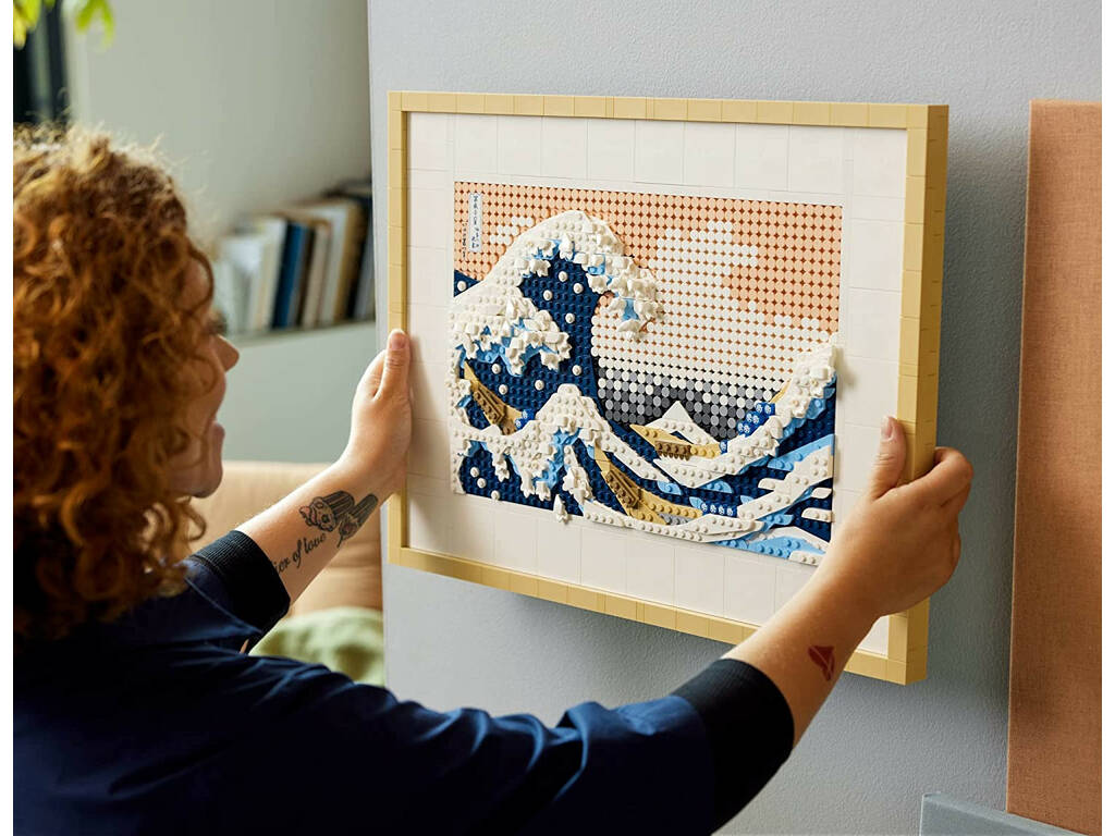 Lego Art Hokusai A Grande Onda 31208