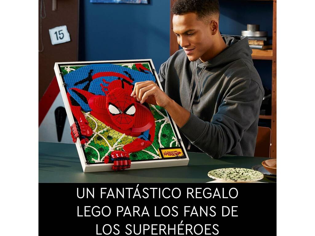 Lego Art El Increible Spiderman 31209