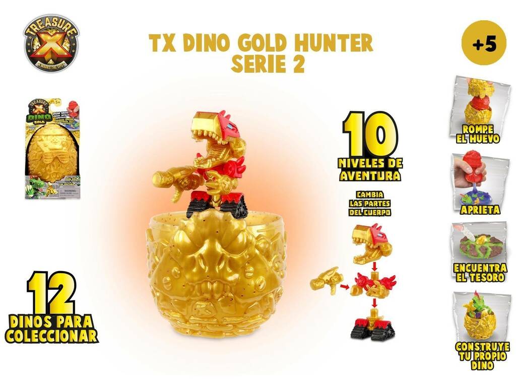 Treasure X Dino Gold Hunter Famosa TRR55000 