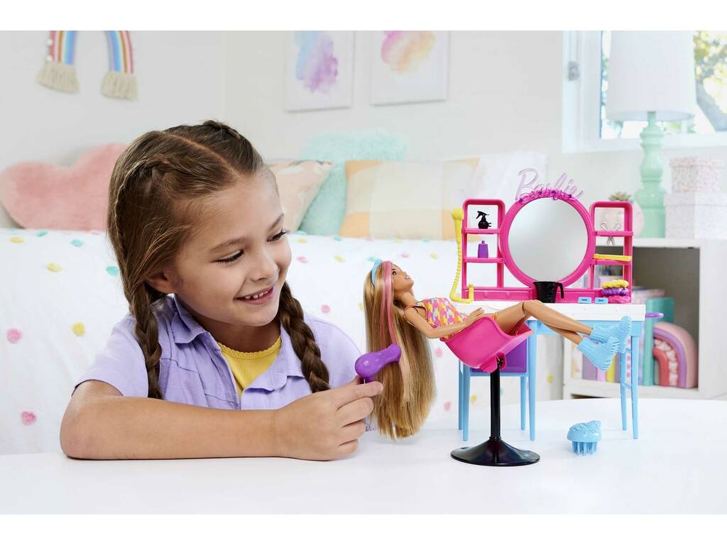 Barbie Totally Hair Set de Juego Mattel HKV00
