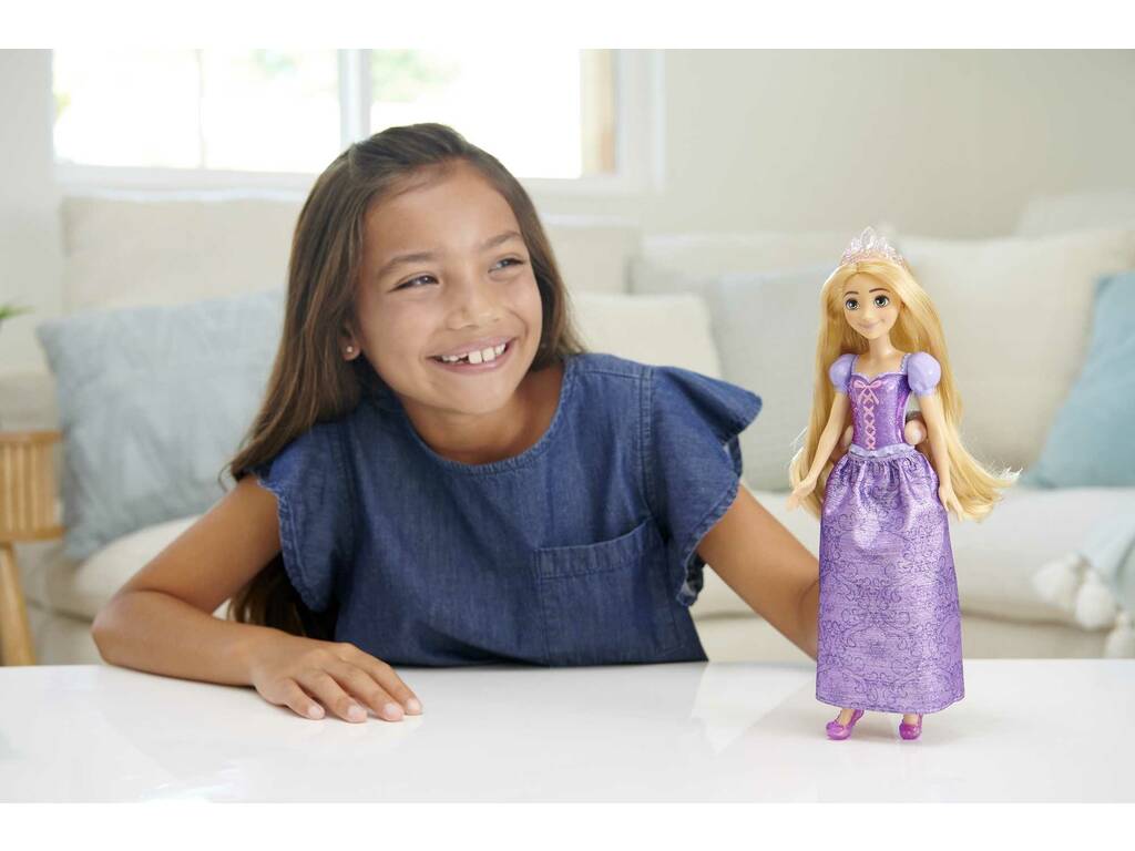 Disney Princesses Poupée Rapunzel Mattel HLW03
