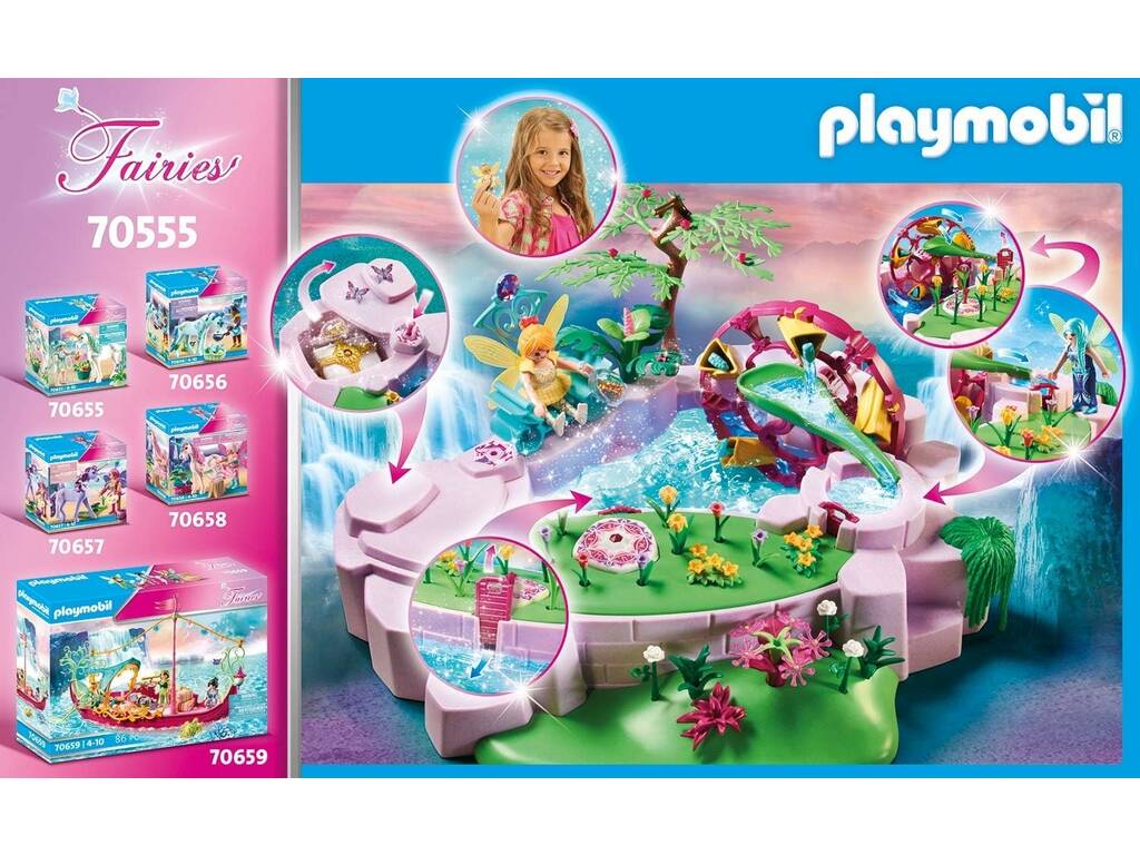 Playmobil Fairies Lac magique dans le monde des fées par Playmobill 70555