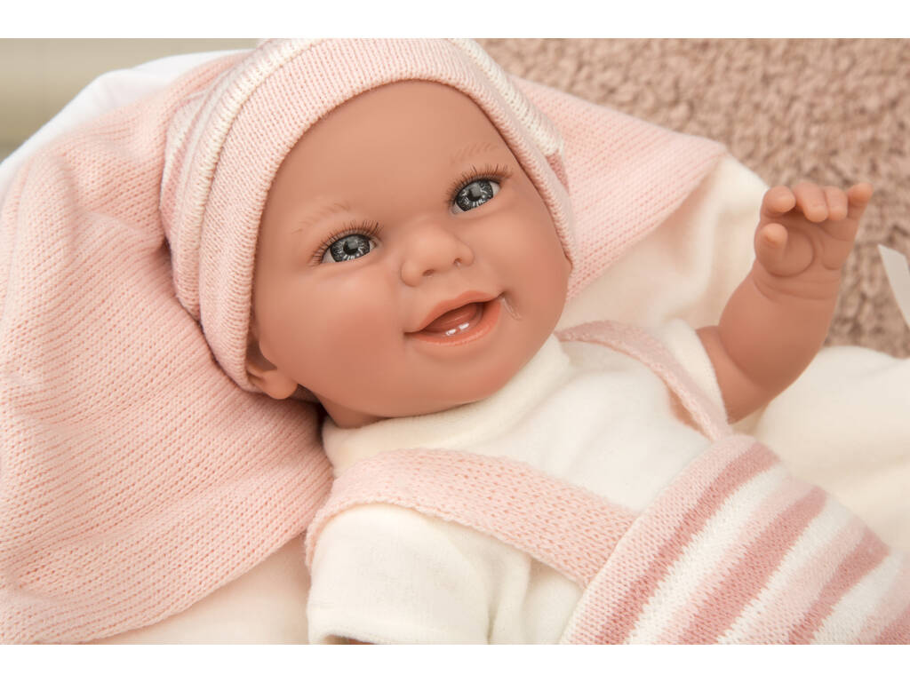 Elegance Babyto Pink Puppe 35 cm. Mit Deckenarien 60750
