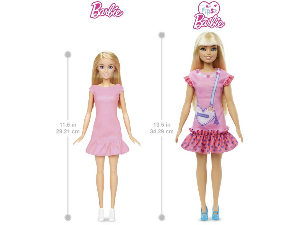 Mi Primera Barbie Malibú Mattel HLL19