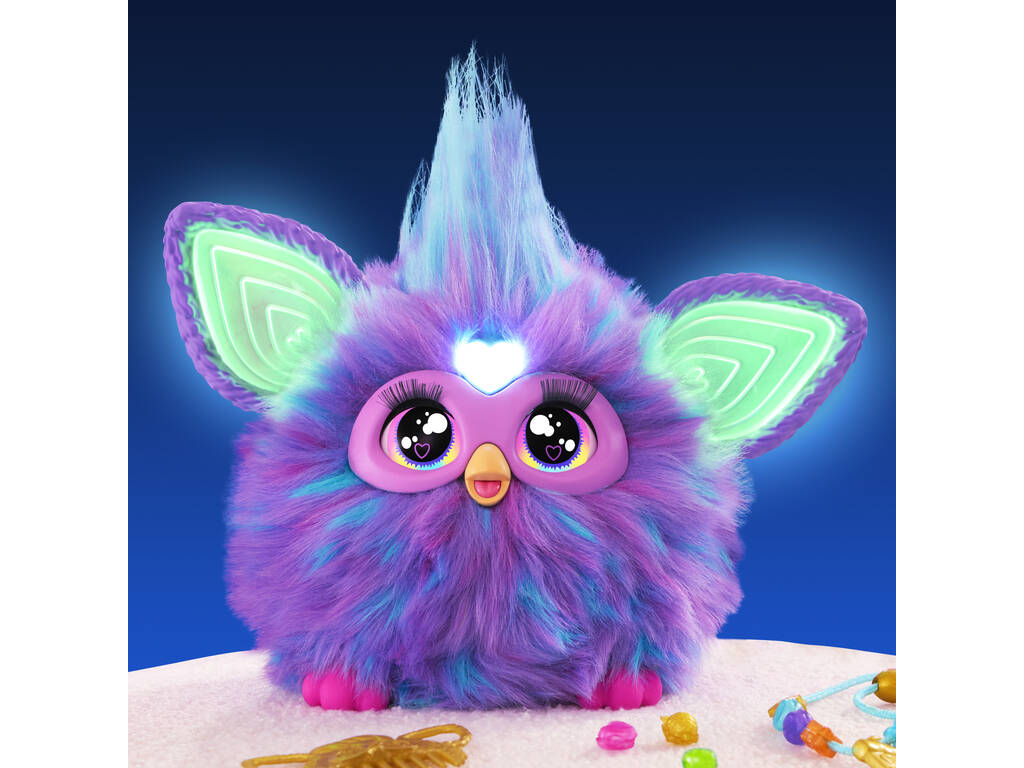 Furby Peluche interactive couleur Violet Hasbro F6743105