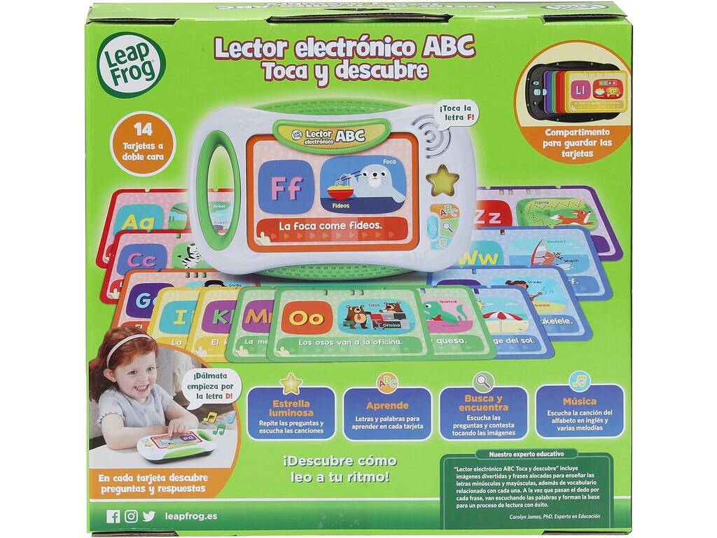 Lector Electrónico ABC Toca y Descubre Vtech 80-616822