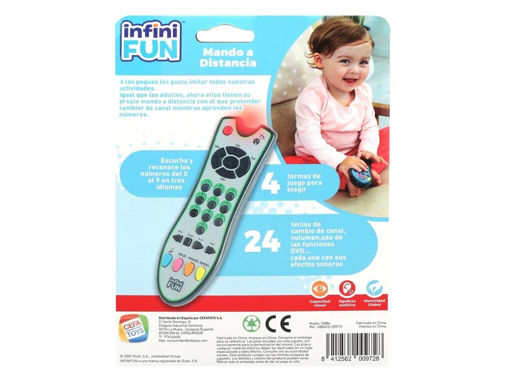 Telecomando InfiniFun Cefa Toys 972