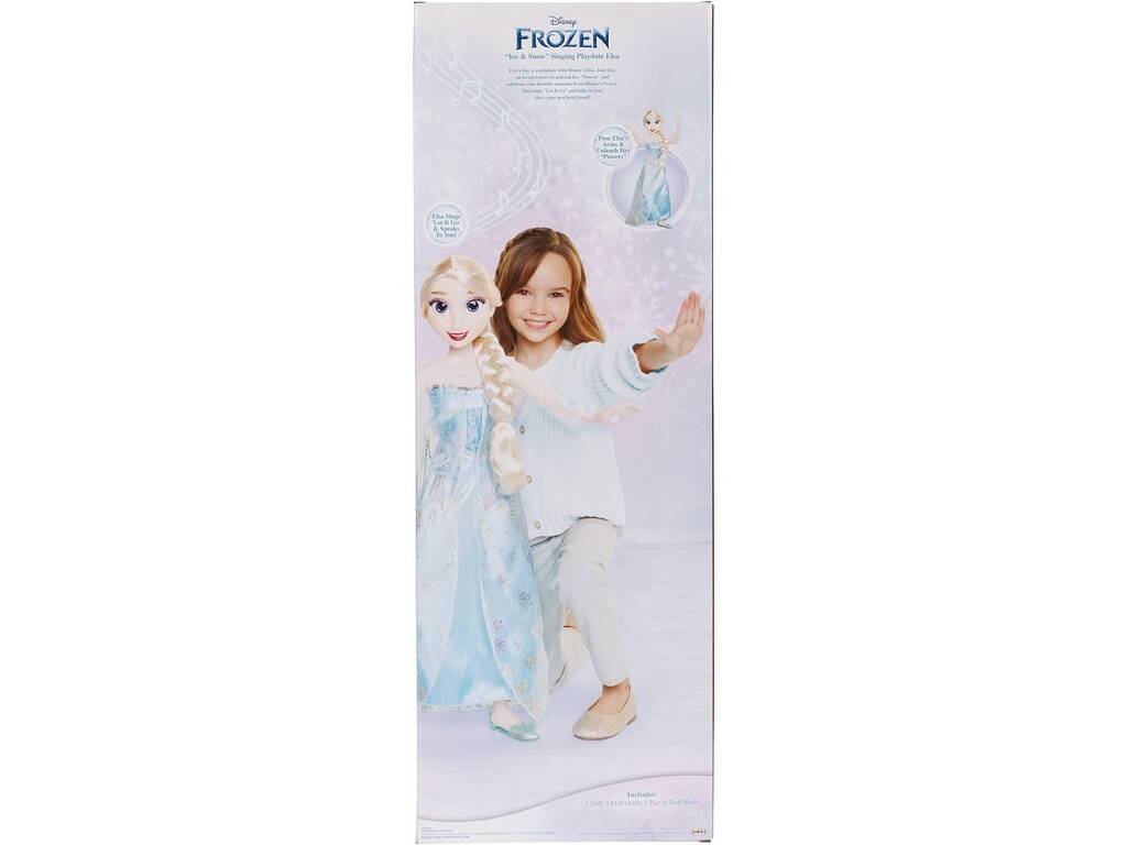 Disney Frozen Boneca Pequena Elsa 15 cm. com Pente Jakks 21182 -  Juguetilandia