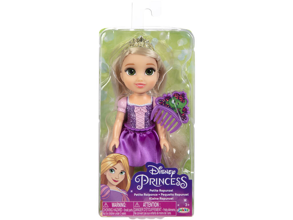 Disney-Prinzessinnen-Puppe 15 CM. mit Kamm Jakks 218624