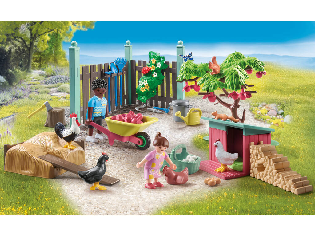 Playmobil My Life Corral de Pollos 71510