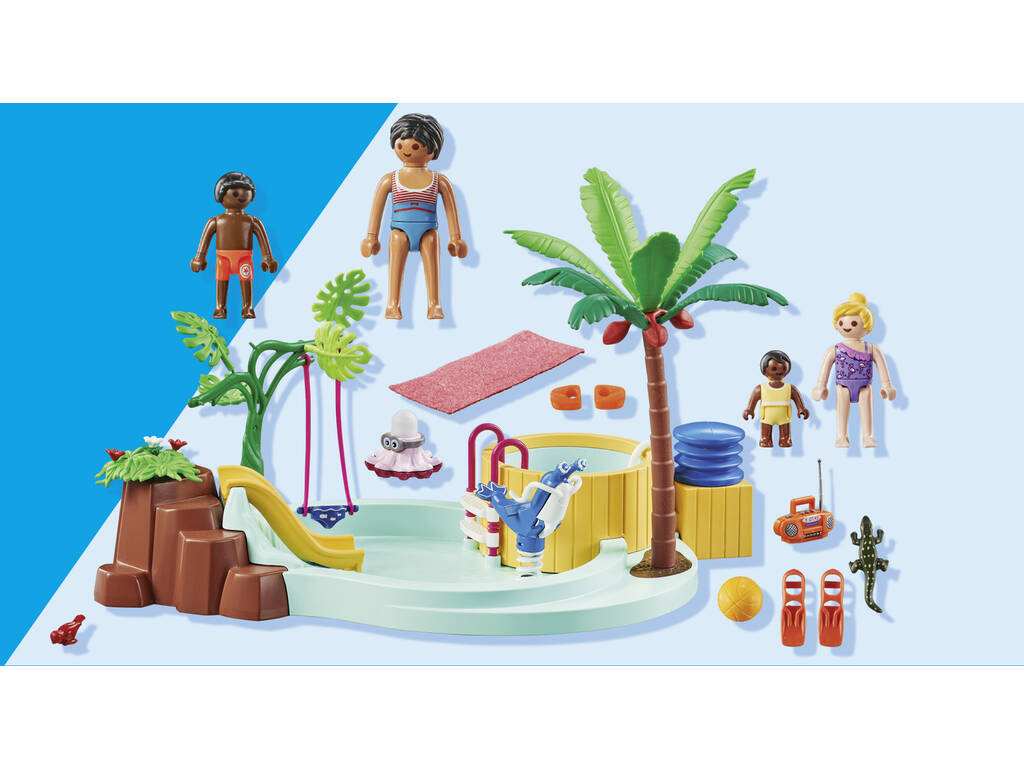 Playmobil My Life Piscina per bambini con Jacuzzi 71529