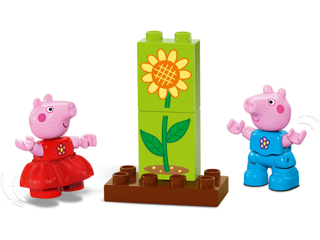 Lego Duplo Giardino e casa sull'albero di Peppa Pig 10431