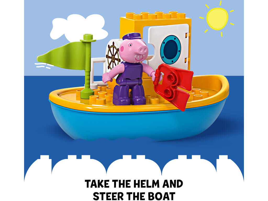 Lego Duplo Gita in barca di Peppa Pig 10432