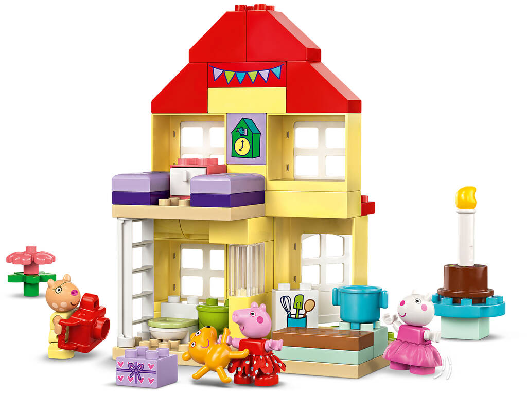 Lego Duplo Casa del compleanno di Peppa Pig 10433