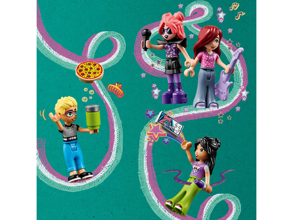 Lego Friends Autocarro de Grande Digressão Musical 42619