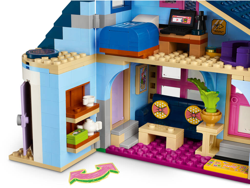 Lego Friends Casas Familiares de Olly e Paisley 42620